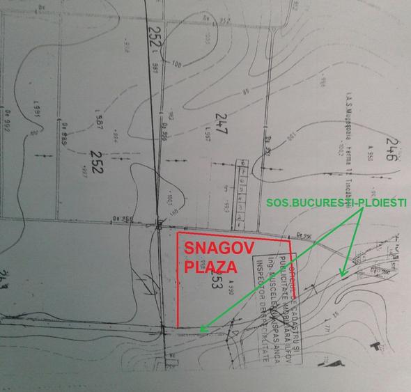 Snagov Plaza, 480 mp.Orice variante imobilare/asociere/inchiriere.