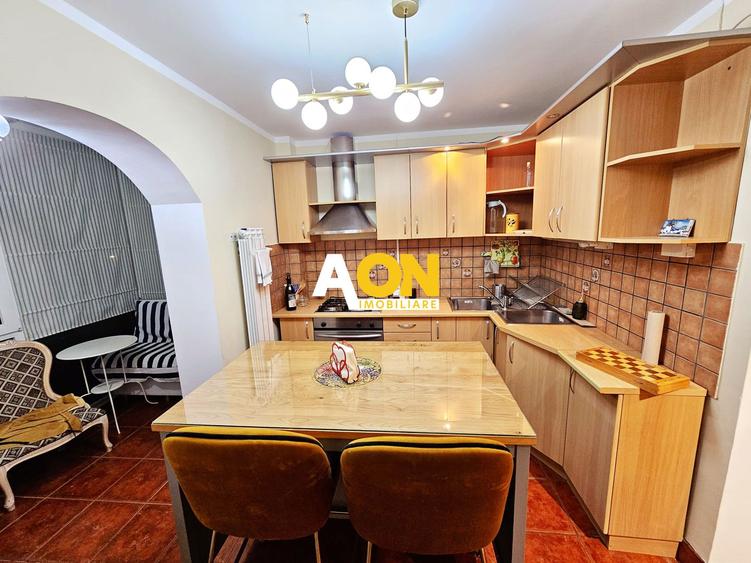 Apartament 3 camere, et.3, mobilat, utilat, zona Tolstoi Alba Iulia