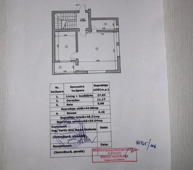 Apartament 2 camere - Jiului