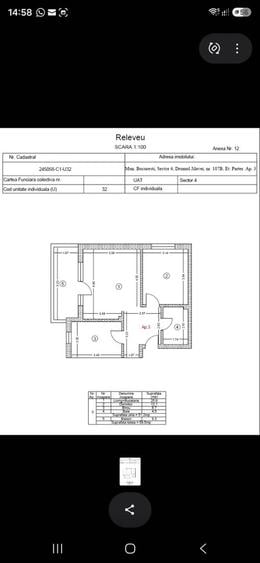 Pachet: Apartament 3 Camere + boxa si loc de parcare subteran