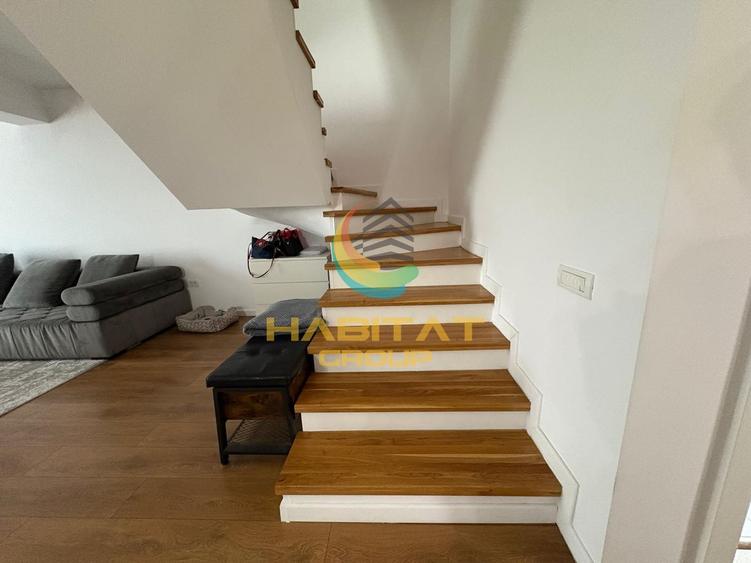 Duplex de vânzare – 4 camere, 3 băi Mobilat utilat