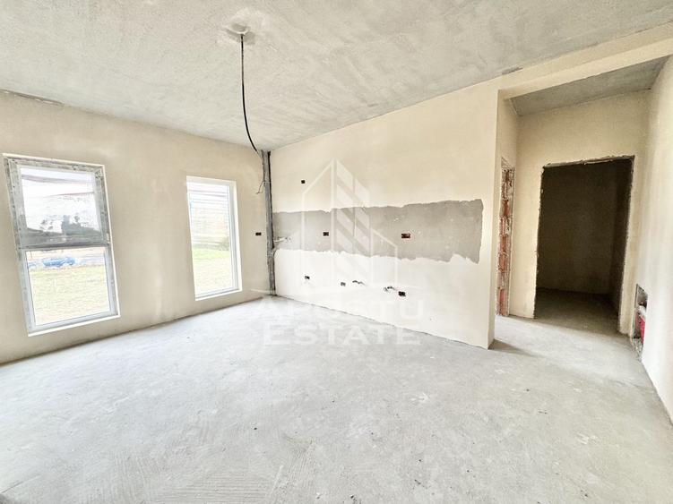 Apartamente cu 2 camere, 52 mp utili la etajul 1 la intrare in Giroc