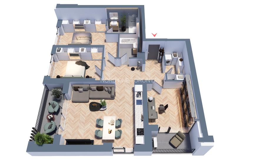 -3% Discount aplicat: Ap si Boxă + 2000 € Discount la parcare | Oferta limitata! - 2
