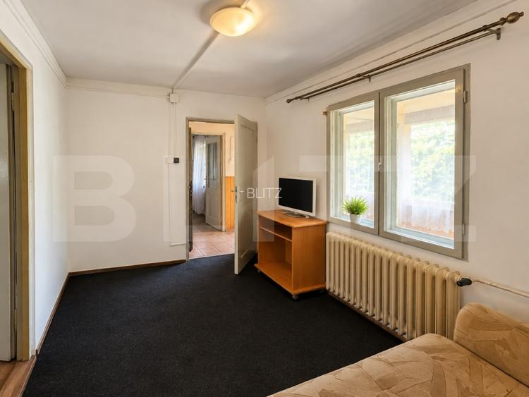 Casa cu 2 camere, teren 152 mp, zona parc Lunca Argesului