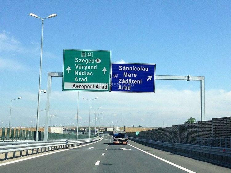 De vanzare Teren intravilan industrial, Arad Sud, A1, Fractionabil - 3