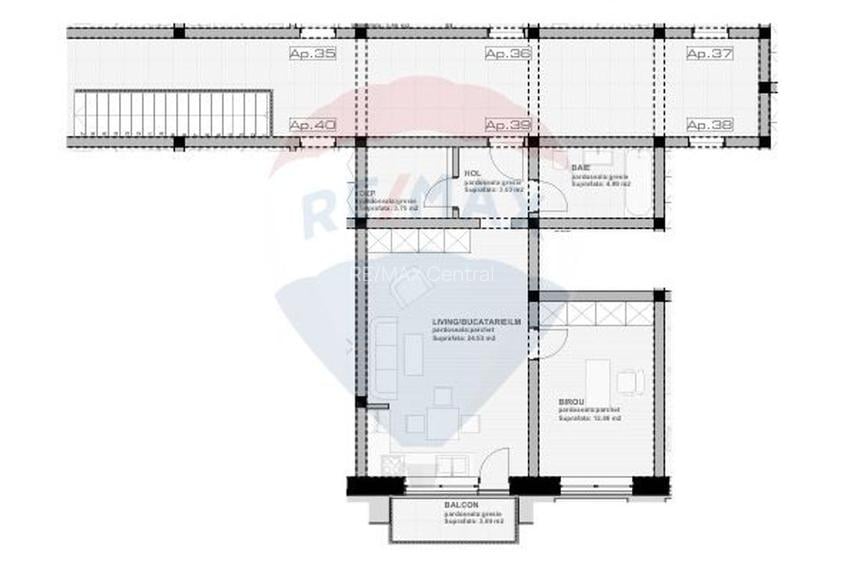Studio modern Subcetate City 2 parcare inclusa - 9