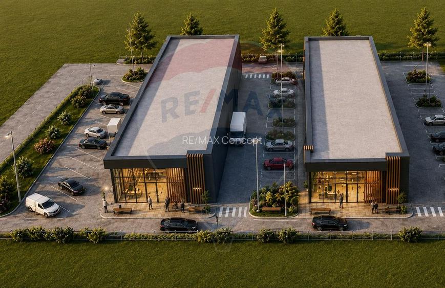 Spațiu comercial de 596mp de închiriat - Gilau - 2