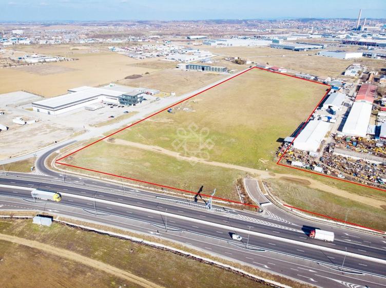 Teren industrial de vanzare cu dublu front, Parc Industrial I Oradea