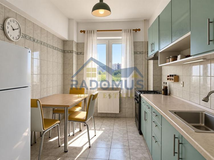 Ap 3 camere | 68 mp | Etaj 2 | Cantacuzino | Complet mobilat și utilat