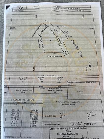 Teren intravilan 6.500 m²–Deschidere 144 ml drum european E81, km 35, Morăresti