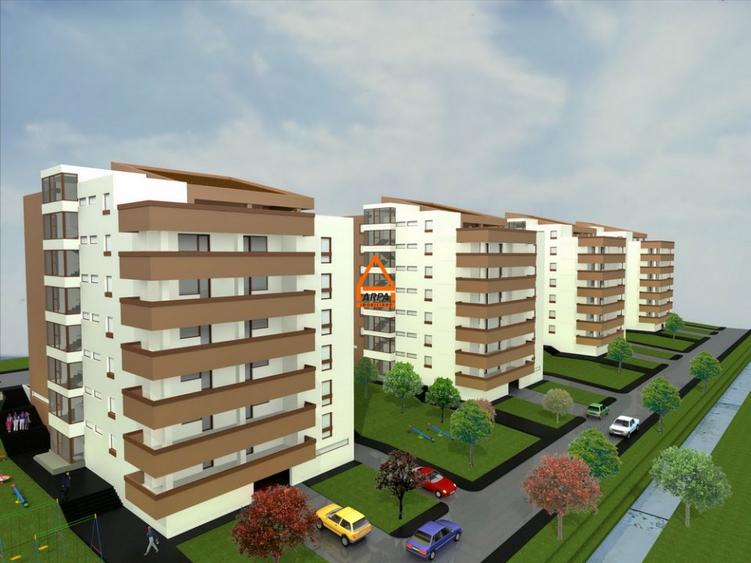Teren intravilan - 4500 mp locuinte colective ( S+D+P+M+4E ) - Bucium