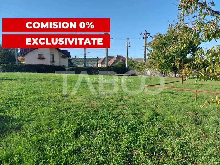 Oportunitate - Teren 1298 mp Cisnadie PUZ zona case noi utilitati - 8