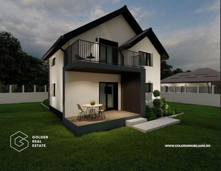 Casa/Vila HERA P+E, 4 camere, 2 bai, teren 400-700 mp, 6 Vanatori