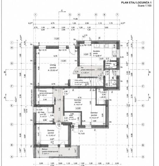 Duplex premium de vânzare în zona Schit – norme NZEB |TERASA 66 MP |150 MP UTILI - 7