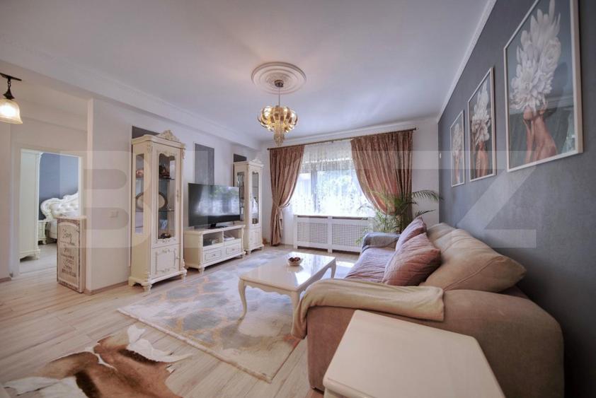 Apartament cu 3 camere, 75 mp, parcare, zona Sanpetru