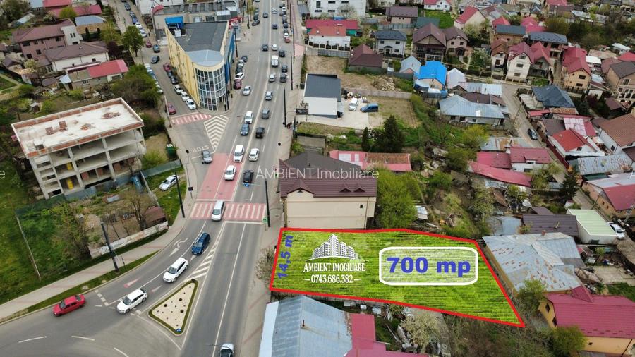 TEREN INTRAVILAN DE VÂNZARE – POZIȚIE EXCEPȚIONALĂ, VIZIBILITATE MAXIMĂ! - 2