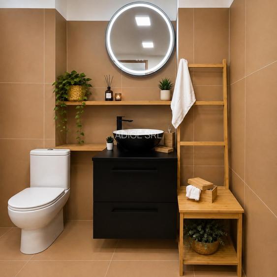 Apartament pe două niveluri cu supantă, mobilier la comandă și loc de parcare