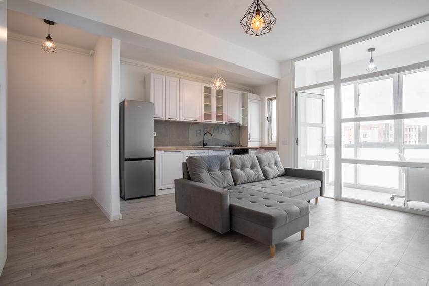 Apartament cu 2 camere 43 mp - Visoianu -Lunca Cetatuii