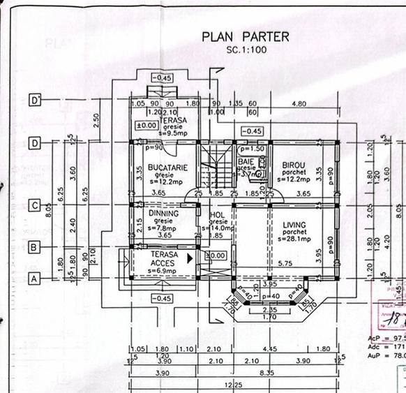 Vila P+M+Pod 6 camere 500mp teren - Valea Lupului Iasi