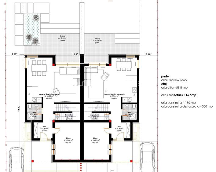 Dezvoltator: Duplex Modern cu 5 camere si 3 bai - 16
