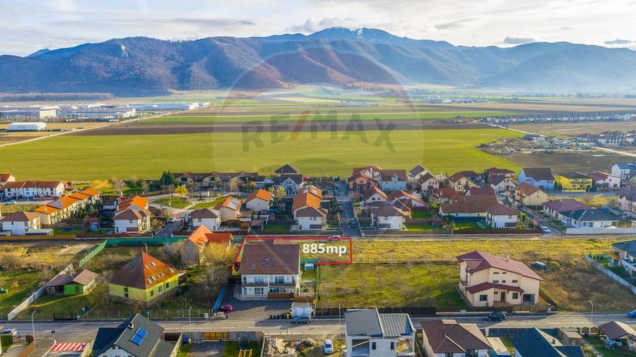 TEREN INTRAVILAN | 885 MP | GHIMBAV | VIEW POSTĂVARU | COMISION 0%