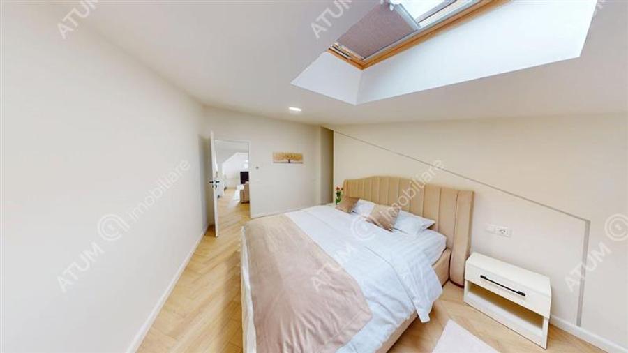 Penthouse 5 camere 3 bai parcare mobilat complet Turnisor Sibiu