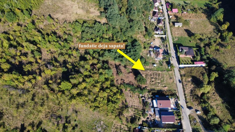 Teren langa padure | domeniu rezidential | actele la zi - de vanzare