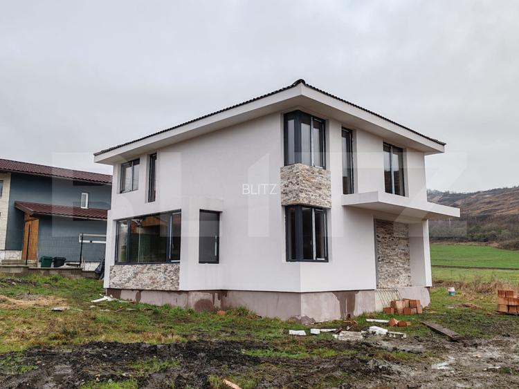 Casa individuală semifinisată, 125 mp utili, 700 mp teren, Corpadea - 4