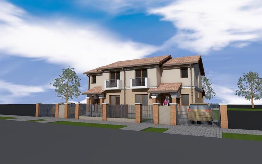 1/2 Duplex, P+1, 5 camere, 104mpU, 350mpT, Cartierul Primaverii!