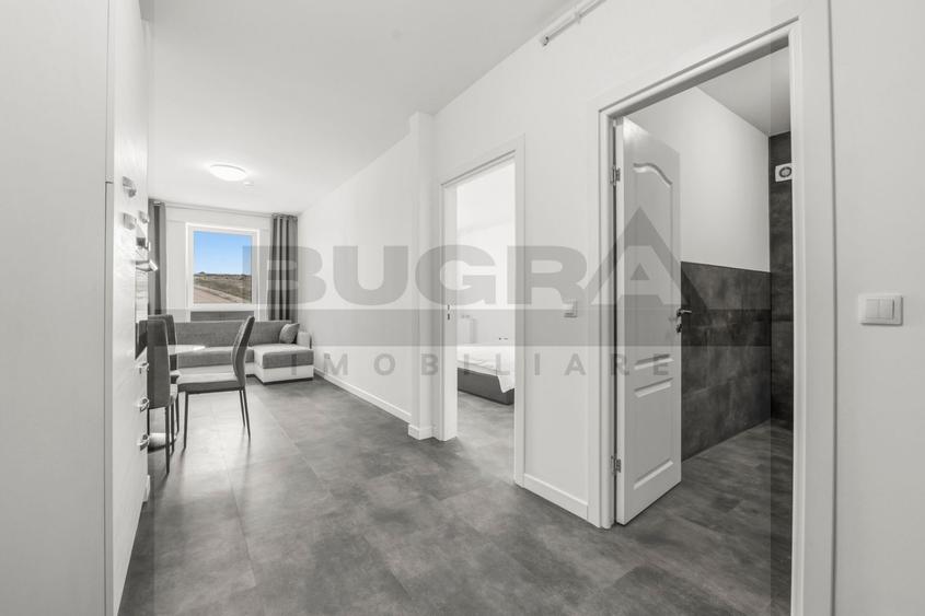 Apartament de 2 camere, modern, 44mp, parcare, zona Aeroportului