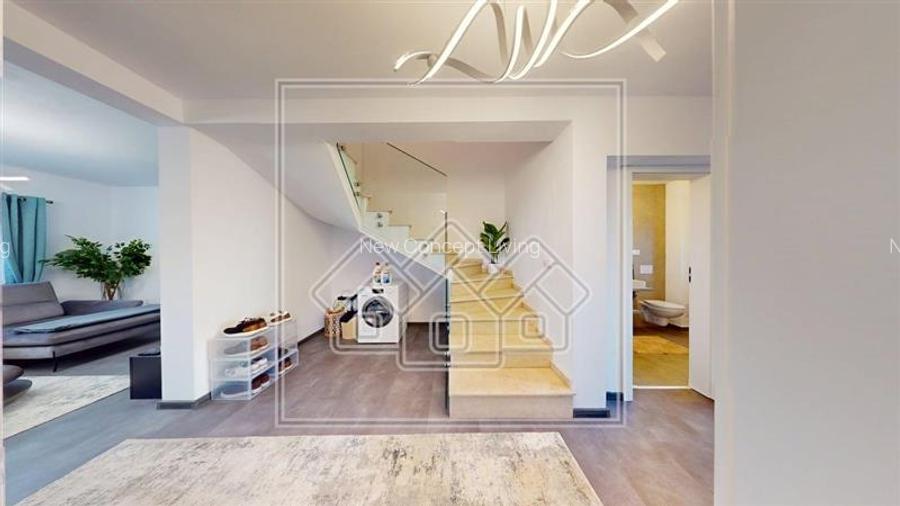 Casa în Cristian, Sibiu — Constructie 2025, Mobilat Rovere