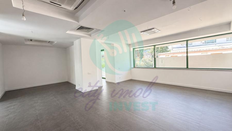 Spațiu comercial 96 mp + terasă 30 mp | Vitrină stradală
