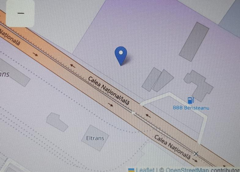 De închiriat: Teren 2000 mp cu construcții – stradal – 1390 €/lună