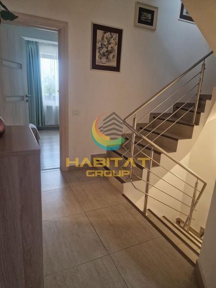 Casa cu 5 camere si curte zona Popesti Leordeni central mobilata si utilata
