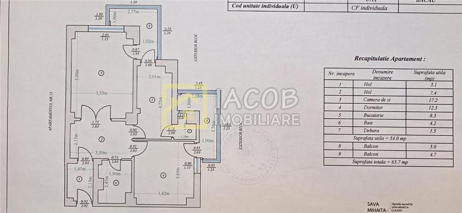 Apartament 2 camere, bdul Unirii, Parcul Catedralei