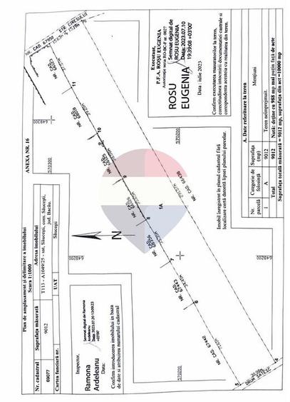 Teren intravilan 9012mp | Săucești | Oportunitate de Investiție