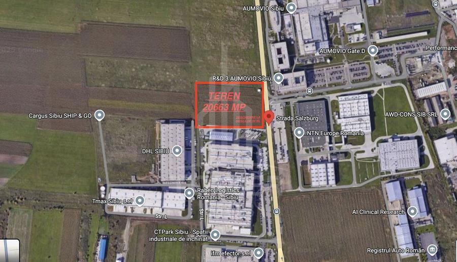 Teren Intravilan | Zona Industriala Vest | 20.663 mp