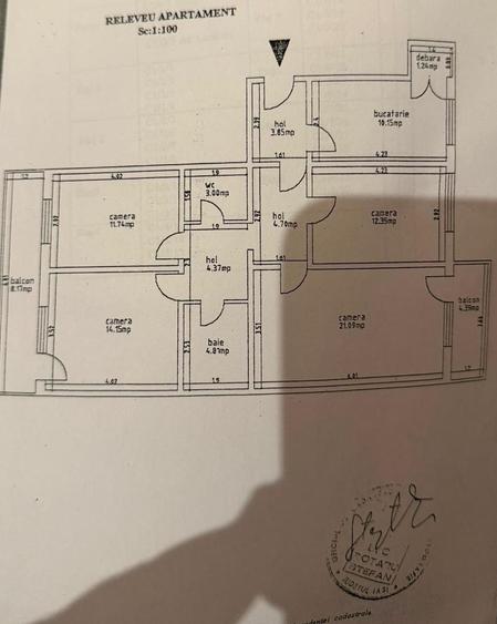 Apartament 4 camere Gara - Billa