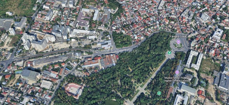 Zona Parcul Carol 17.000 mp desch 200 m urbanism P+4+M - 2