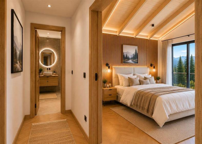 Bran Mountain Retreat – Doar 3 vile exclusiviste în inima Branului