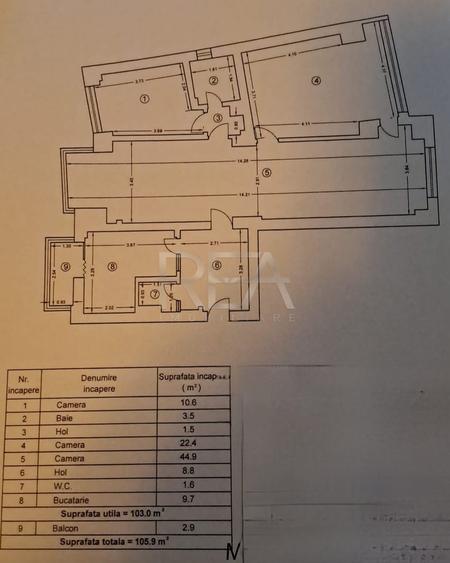 4 camere Unirii/Mircea Voda, centrală, et. 1, an 1987, metrou