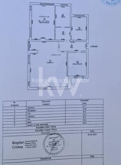 Apartament 3 camere 130 mp utili, gradina propri, Avantgarden – 0% comision - 19
