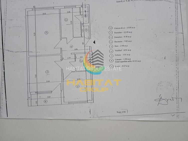 Vanzare Apartament Decomandat 3 Camere 70mp Brancoveanu - 1