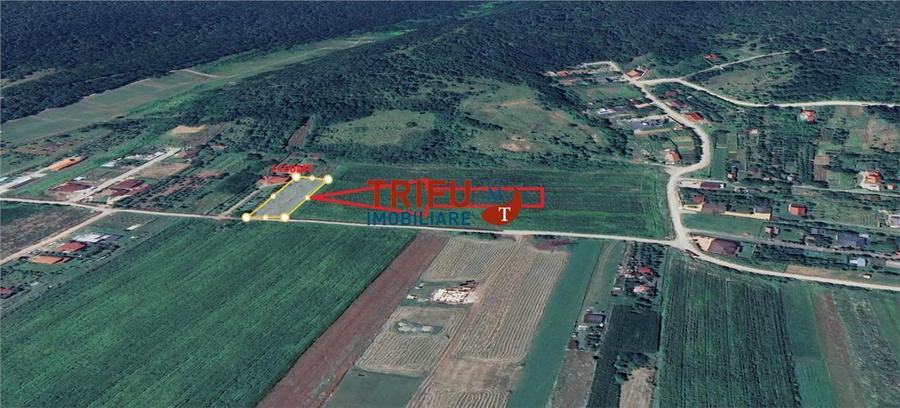 Teren Ideal pentru Construirea Casei de Vis, 1400 mp cu Vedere spre Pădure
