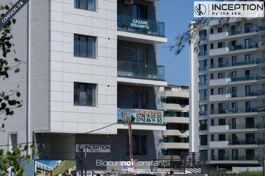 ✅TVA inclus: Apartament la cheie,vedere la mare - INCEPTION By The Sea