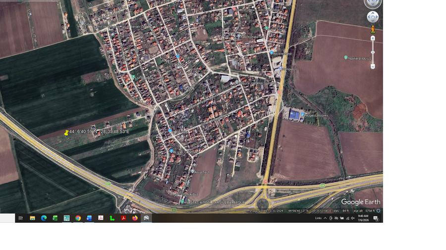 Teren pe strada Luncii in Lazu