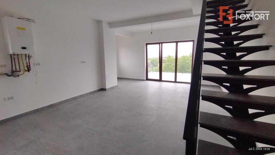 Apartament 3 camere, Zona Freidorf - Scara interioara, terasa 21 mp