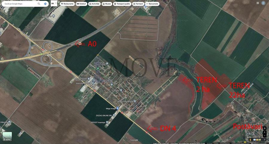 Teren ideal pentru dezvoltarea complexului rezidential cu deschidere la lac