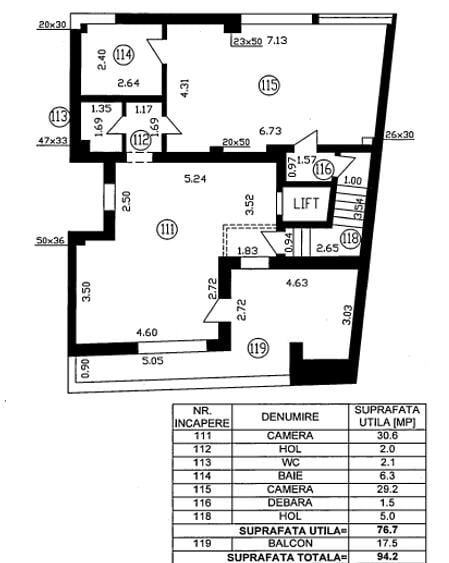 Bloc Boutique 5 apartamente | ROMANA | Polona | 6 Locuri de parcare