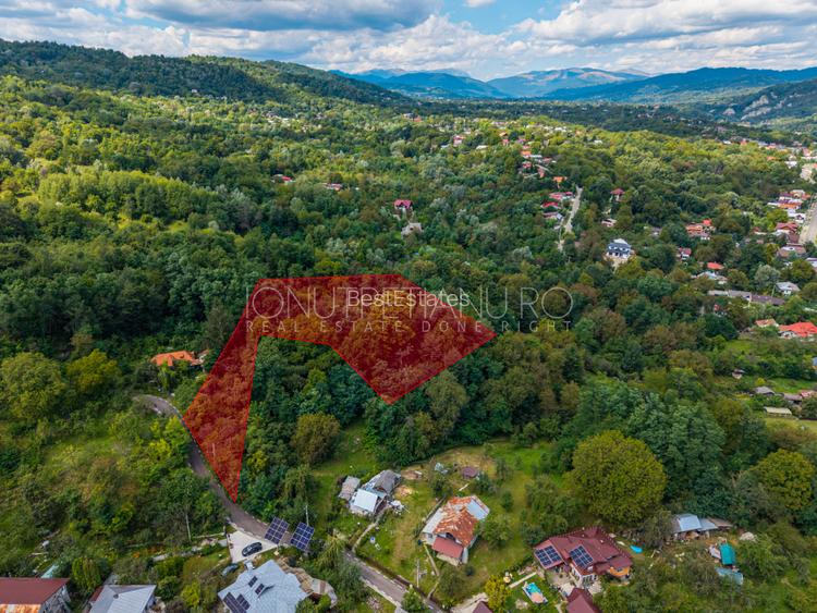 Teren 3.886 mp, Breaza - Podu Vadului, 30 m deschidere la asfalt - 2